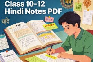 Class 10–12 Notes PDF (Hindi) - छात्रों के लिए आवश्यक शिक्षा संसाधन