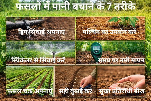 Faslon me paani bachane ke 7 tarike – कम पानी में ज्यादा पैदावार का पूरा गाइड